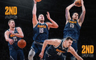 約基奇本季NBA場均四項數據前三，歷史無前例。