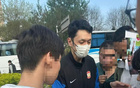 青島西岸至京，邵楊受熱烈歡迎
