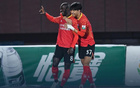 中甲遼鐵人7-1大勝深圳，安以恩4射1傳，臧一鋒雙響，高康浩紅牌。