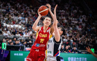 張子宇命中百分百，中國女籃連勝兩場亞洲杯小組賽。