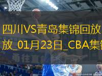 01月23日CBA常規(guī)賽 四川 - 青島 精彩鏡頭