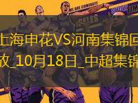 10月18日中超第28輪上海申花vs河南片段