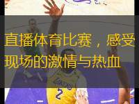 直播體育比賽，感受現(xiàn)場(chǎng)的激情與熱血